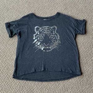 Crazy 8 Foil Tiger Tee